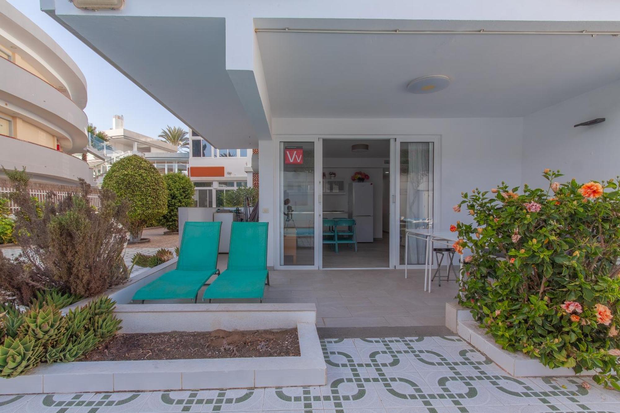פלאייה דל אינגלז Apartamento Con Terraza Y Piscina En Playa Del Ing מראה חיצוני תמונה