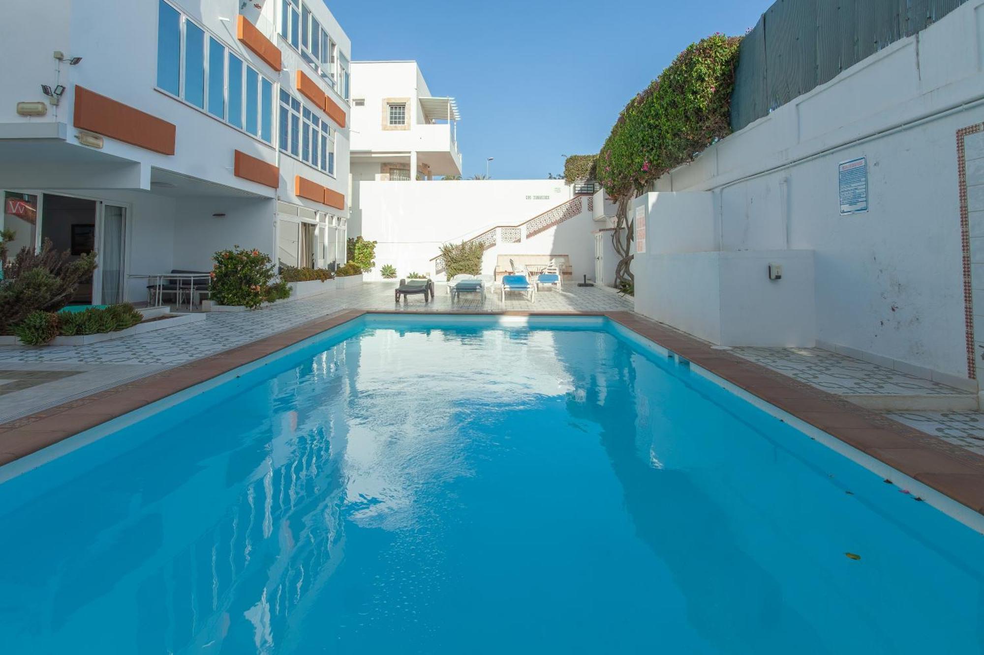 פלאייה דל אינגלז Apartamento Con Terraza Y Piscina En Playa Del Ing מראה חיצוני תמונה