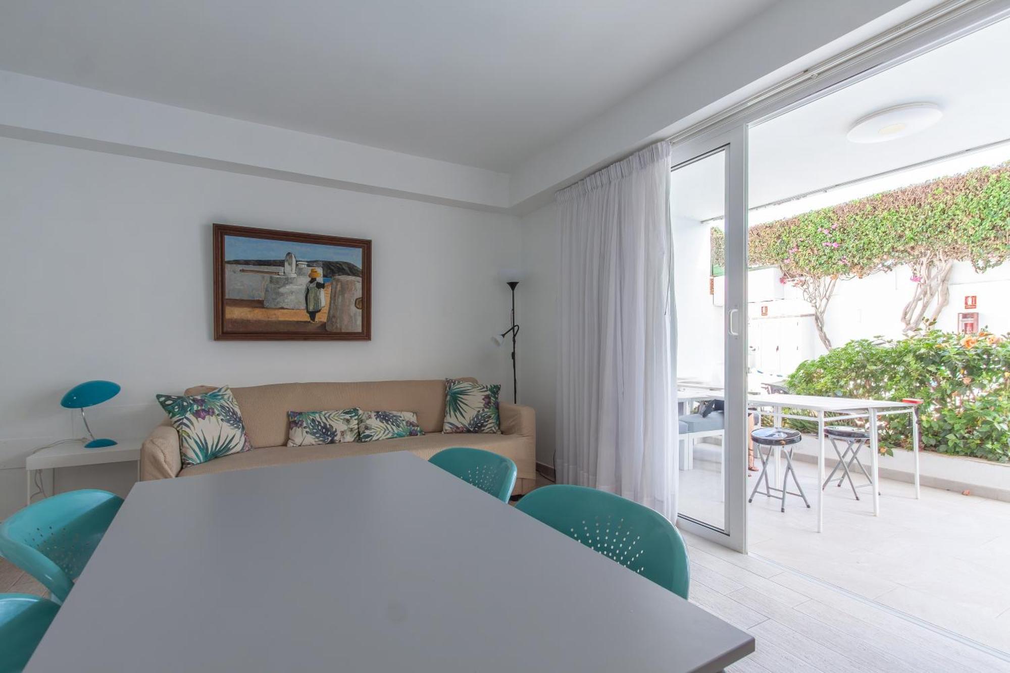 פלאייה דל אינגלז Apartamento Con Terraza Y Piscina En Playa Del Ing מראה חיצוני תמונה