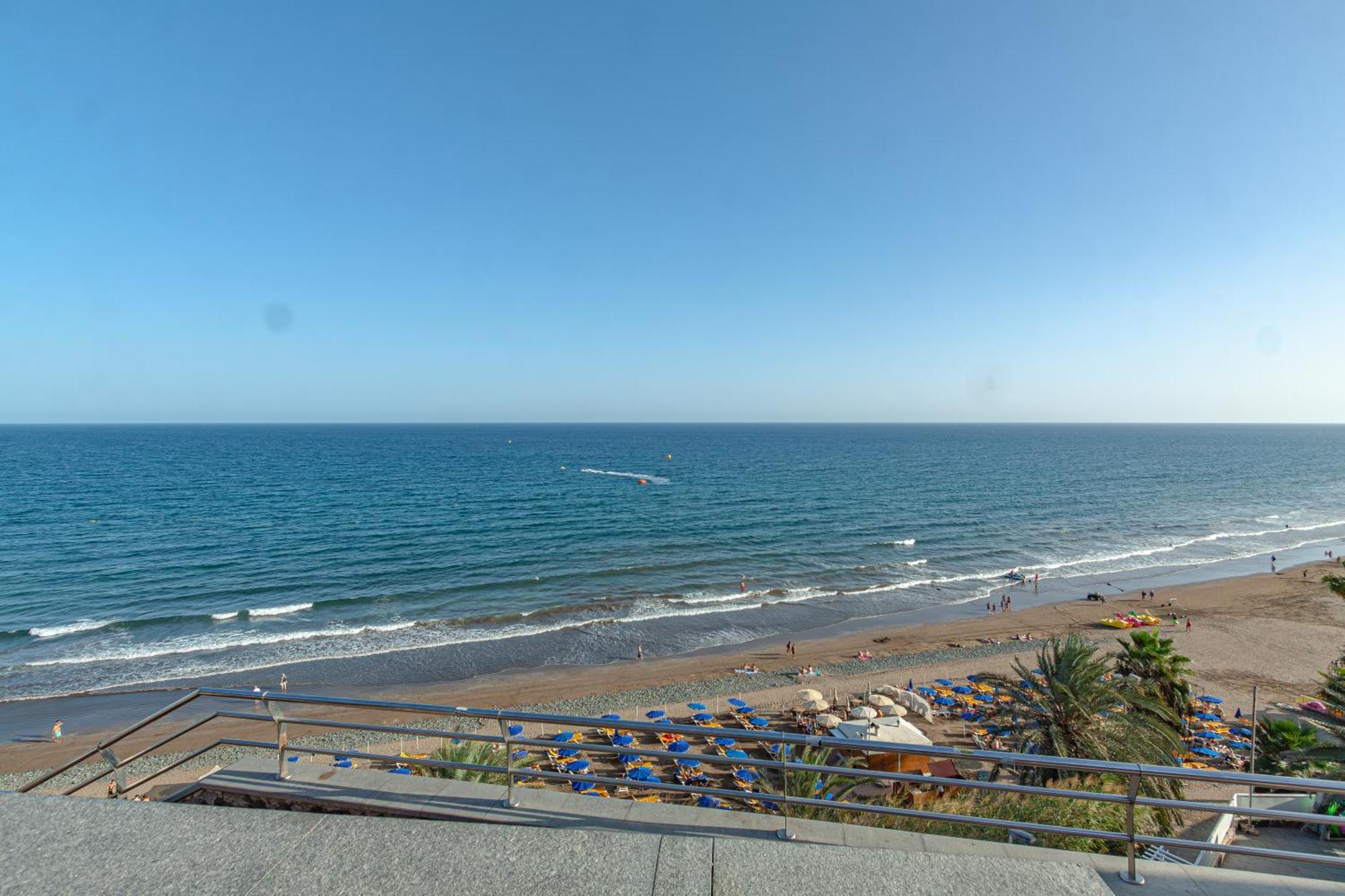 פלאייה דל אינגלז Apartamento Con Terraza Y Piscina En Playa Del Ing מראה חיצוני תמונה